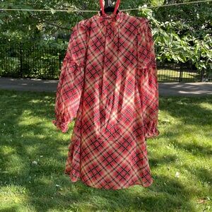 Tommy Hilfiger Plaid Dress NWT